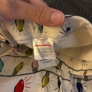 Hanna Andersson Cream Light Print Pajama Set